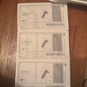 Tandem t:slim X2 3ml Cartridges, 3 Boxes